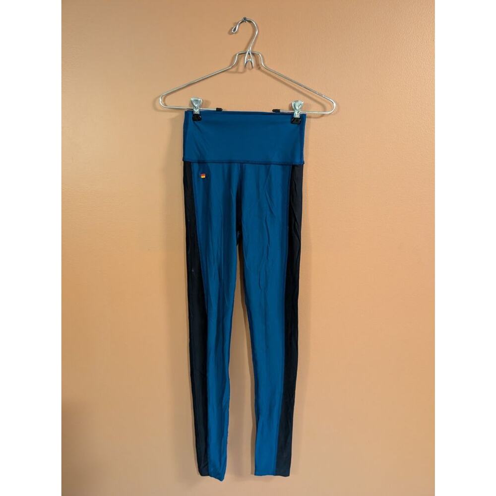 Aviator Nation Women's Leggings "Royal" Blue Size S